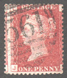 Great Britain Scott 33 Used Plate 101 - JL - Click Image to Close